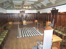 Lodge of Edinburgh – Lodge Room. Lodge of Edinburgh (Mary's Chapel).